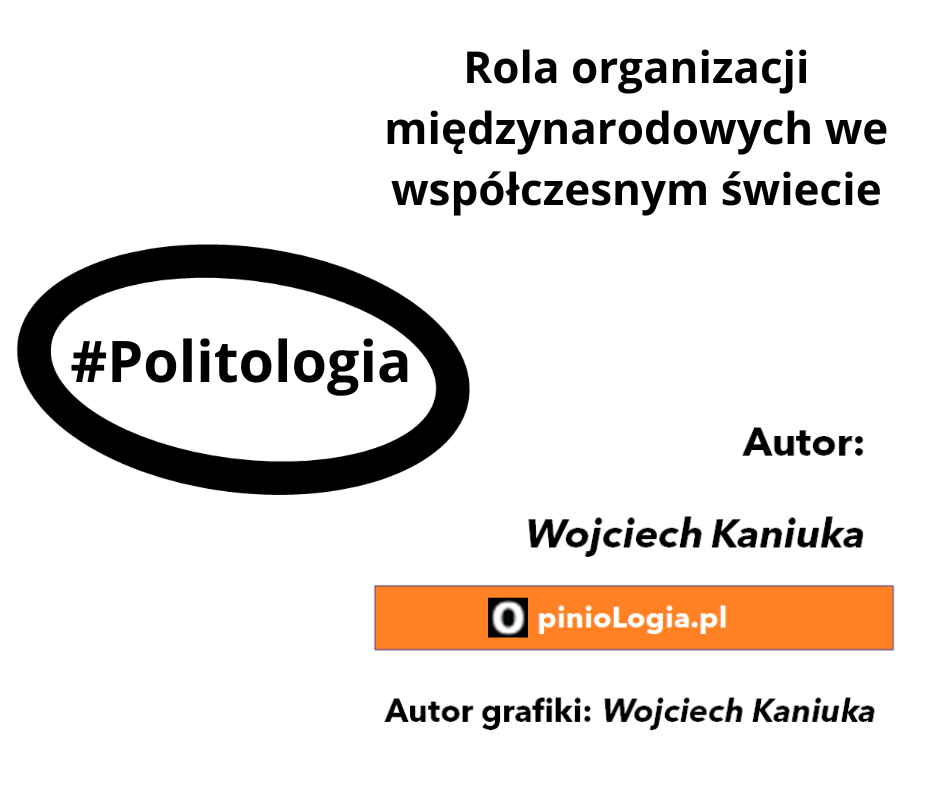 Rola organizacji międzynarodowych we współczesnym świecie