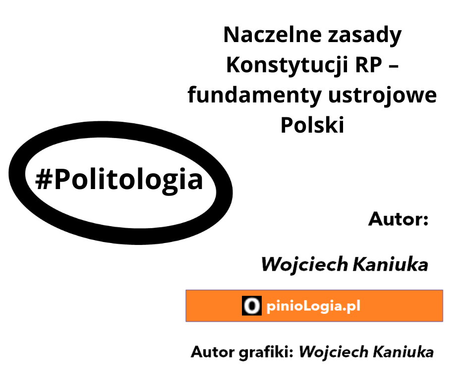 Naczelne zasady Konstytucji RP – fundamenty ustrojowe Polski