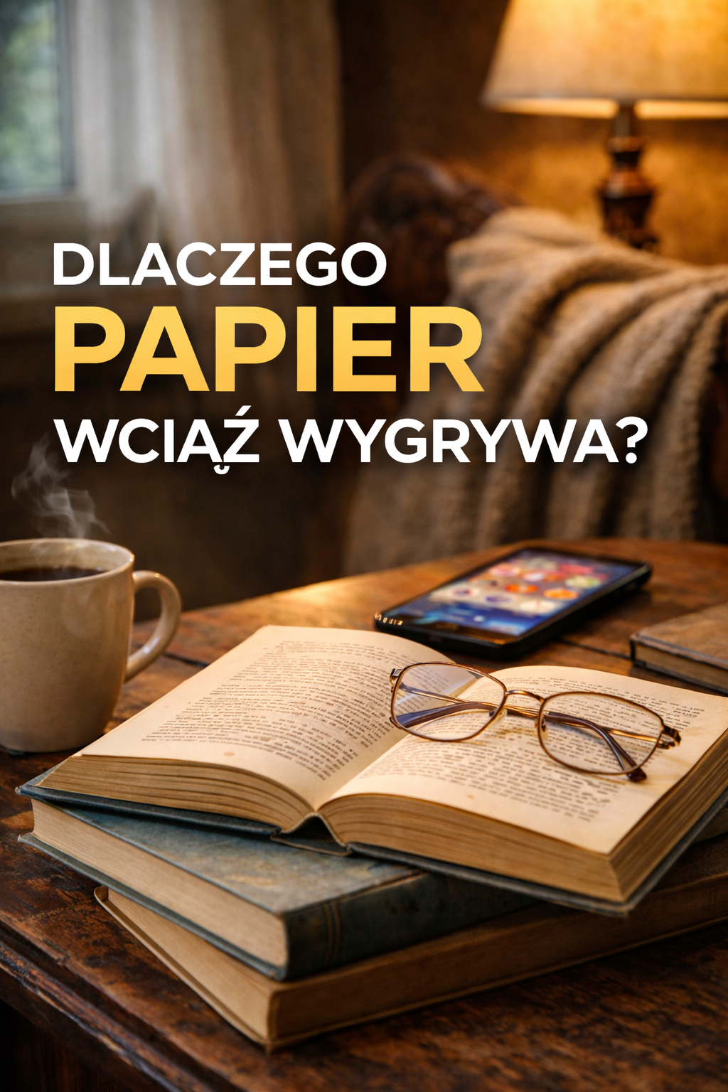 Dlaczego książka papierowa wciąż jest przed ebookiem i audiobookiem - główne